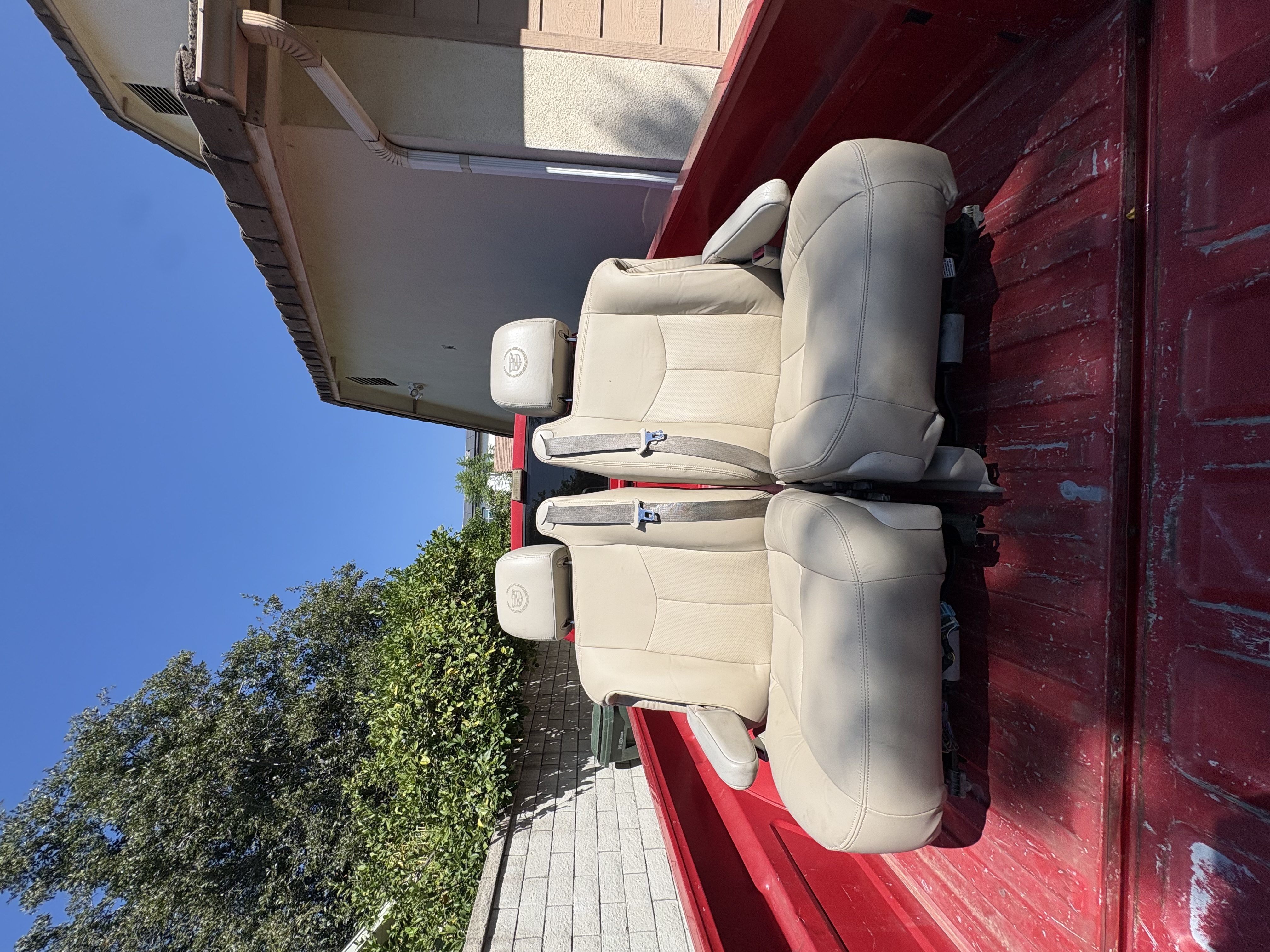 Restored Cadillac seats completed by Ethreal Customs